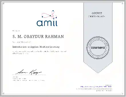 Introduction to Applied Machine Learning