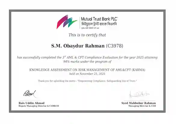 Knowledge Assessment on Risk Management of AML & CFT (KARMA-1)